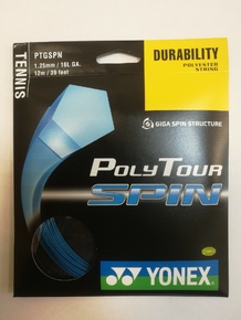 Струны для тенниса Yonex Polytour Spin 1.25 mm (12m)