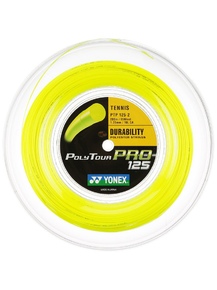 Струны для тенниса Yonex Polytour Pro FLACH YELLOW  1.25 mm (200m)