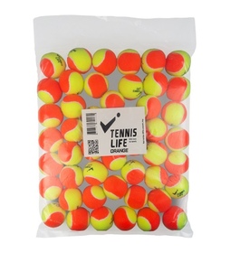 Детские мячи для большого тенниса Tennis Life ORANGE